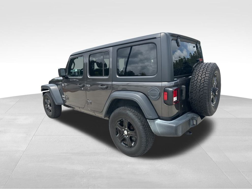 2019 Granite Crystal Metallic Clearcoat Jeep Wrangler Unlimited Unlimited Sport 4X4 SUV