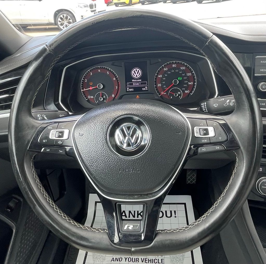 2019 Volkswagen Jetta 1.4T SE Red at DeMontrond Automotive Group