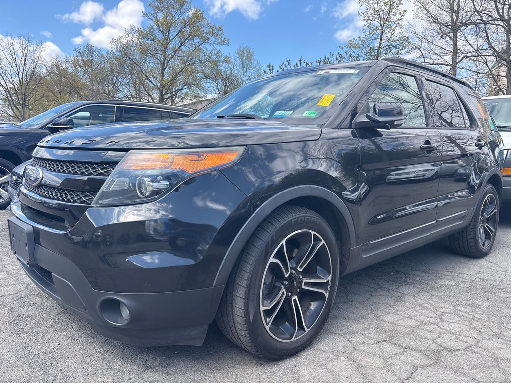 Tuxedo Black Metallic 2015 Ford Explorer Sport 4WD SUV / Crossover All-Wheel Drive 6-Speed Automatic