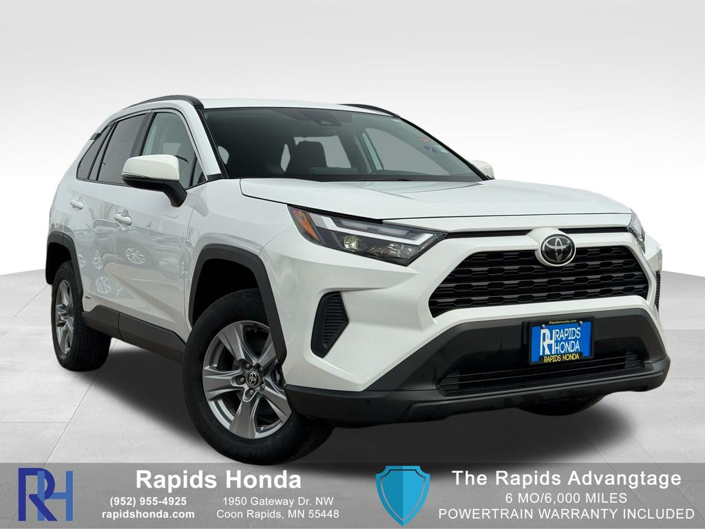 Ice Cap 2025 Toyota RAV4 Hybrid XLE AWD SUV / Crossover All-Wheel Drive Continuously Variable Transmission