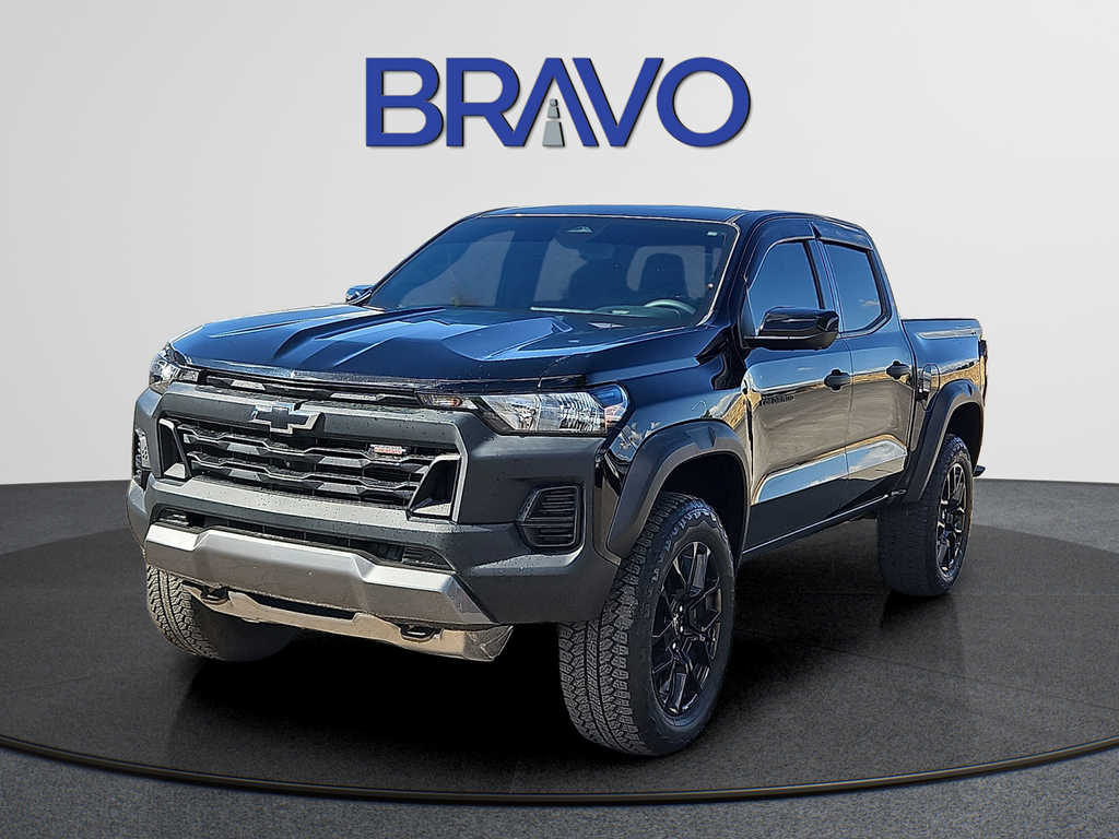 Black 2024 Chevrolet Colorado Pickup Truck Four-Wheel Drive 8-Speed Automatic