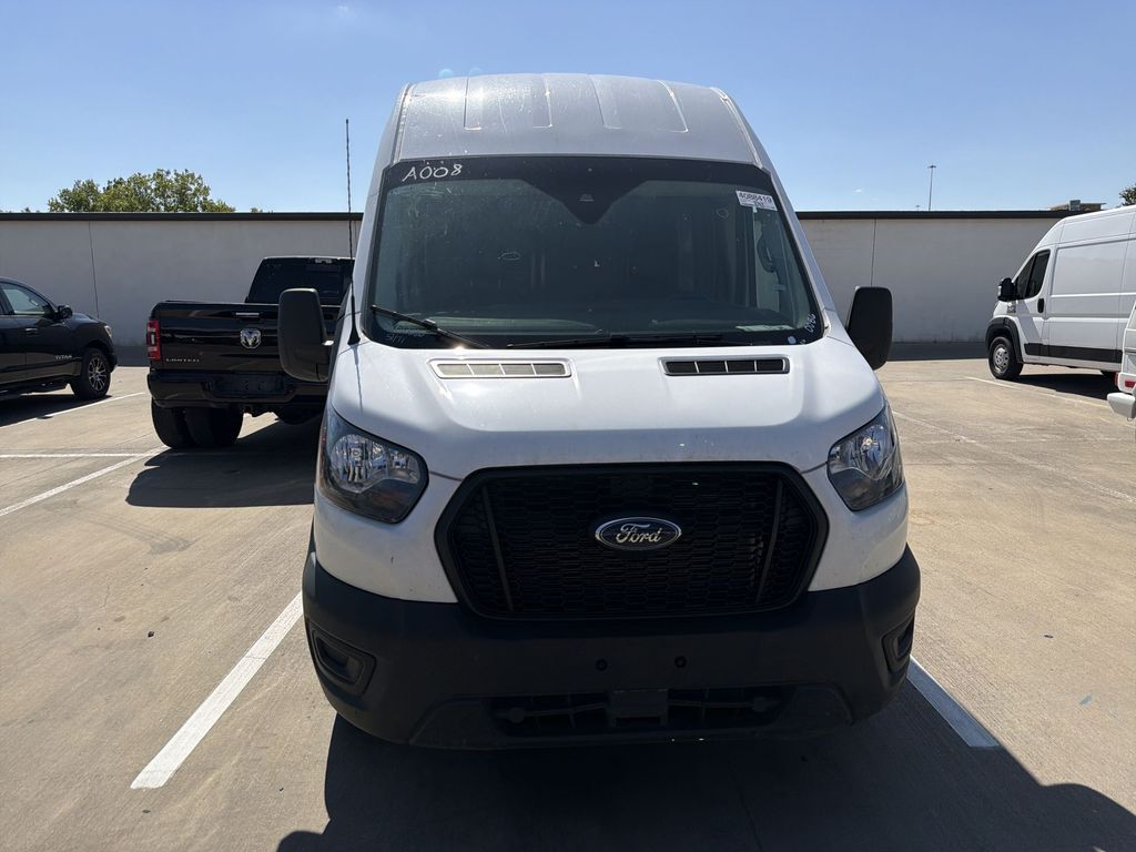 Oxford White 2025 Ford Transit Cargo Van Rear-Wheel Drive 