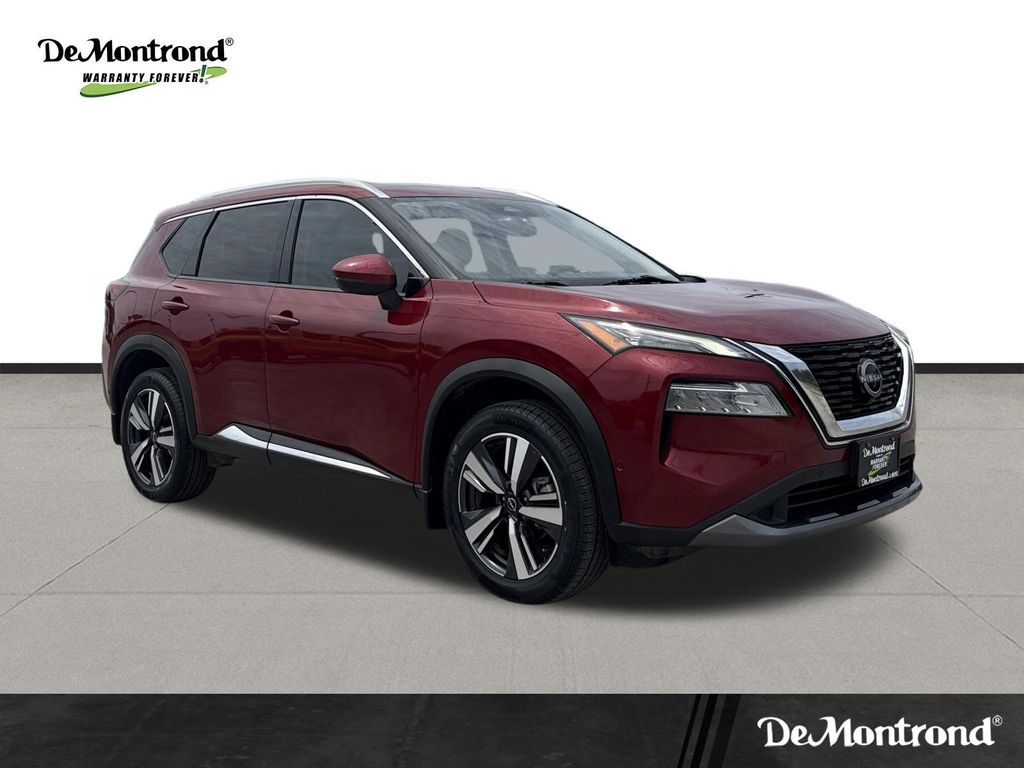 2023 Nissan Rogue SL Red at South Houston Nissan