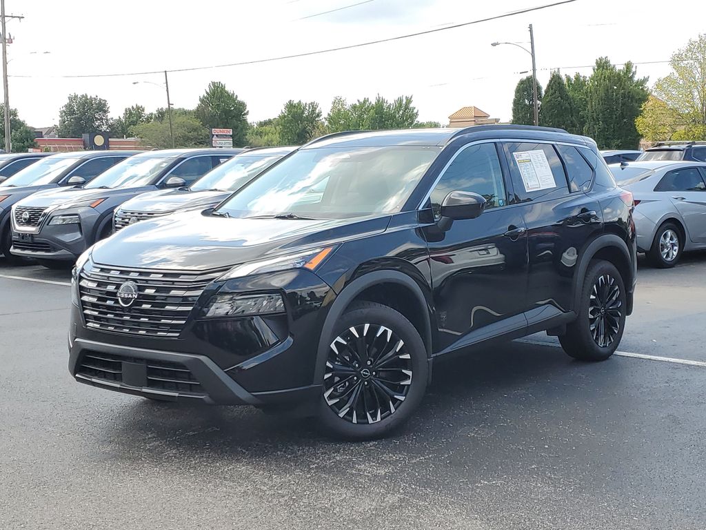 Super Black 2026 Nissan Rogue SUV / Crossover Front-Wheel Drive Continuously Variable Transmission