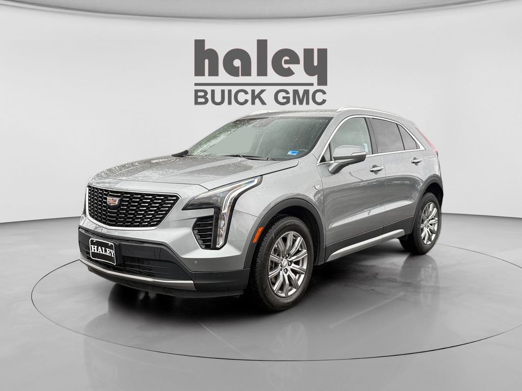 Argent Silver Metallic 2023 Cadillac XT4 Premium Luxury FWD SUV / Crossover Front-Wheel Drive 9-Speed Automatic