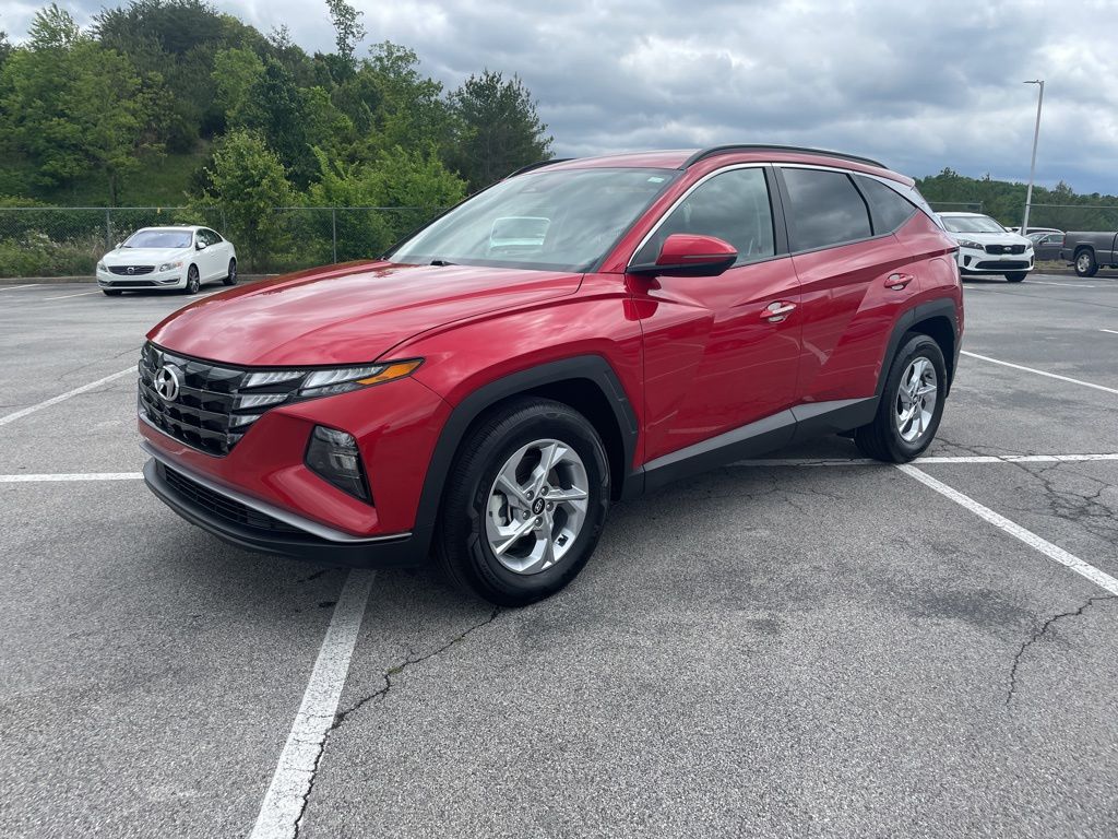 Calypso Red 2023 Hyundai Tucson SEL FWD SUV / Crossover Front-Wheel Drive 8-Speed Automatic