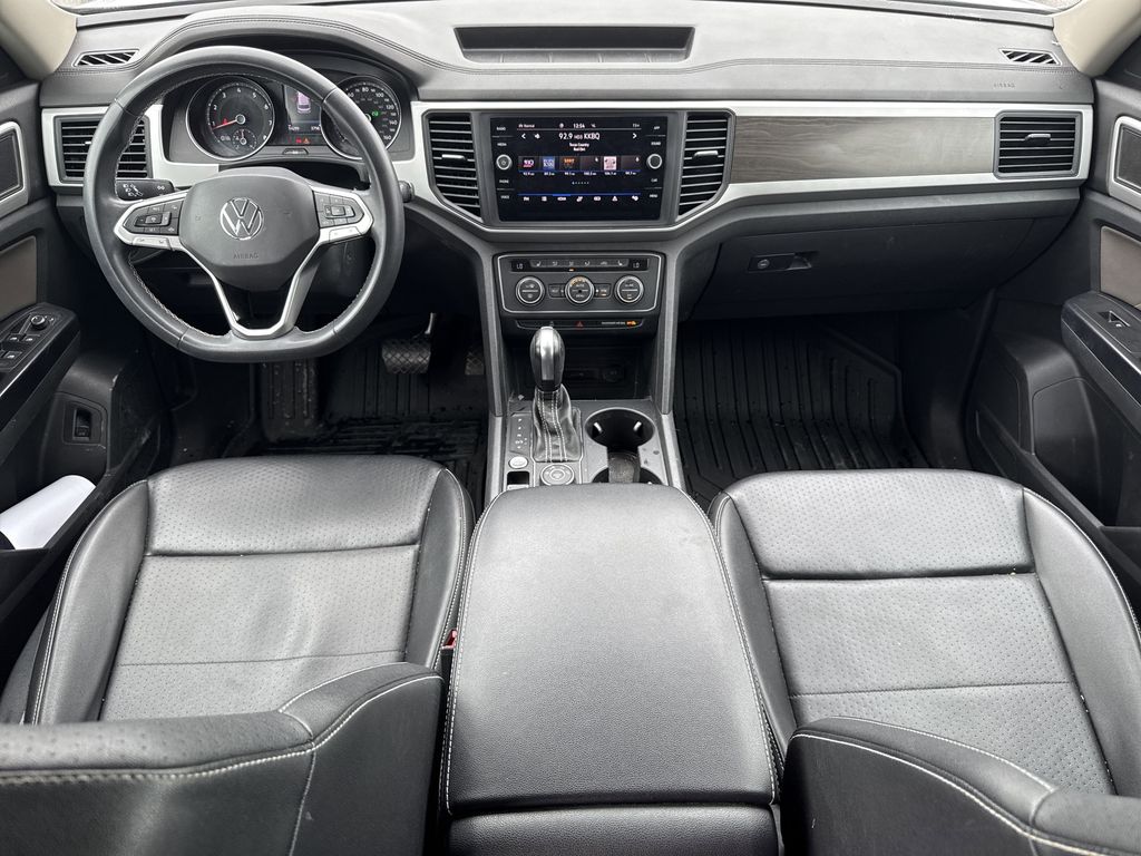 2021 Volkswagen Atlas 3.6L V6 SE w/Technology White at Wharton Chevrolet GMC