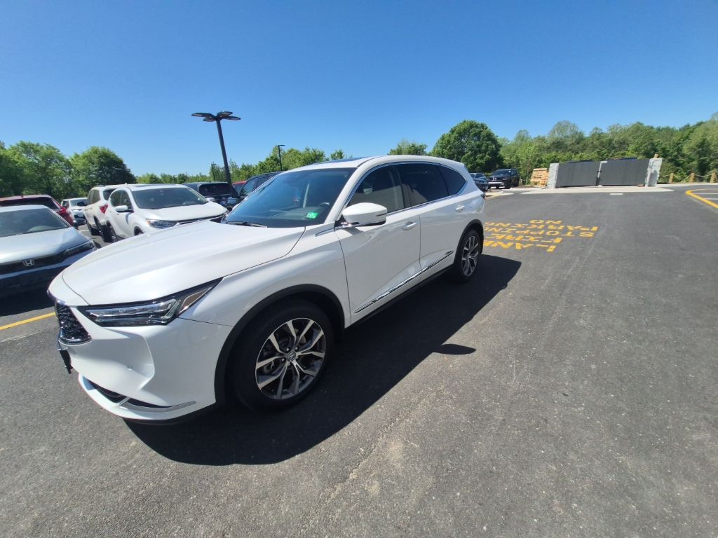 Platinum White Pearl 2024 Acura MDX SH-AWD with Technology Package SUV / Crossover All-Wheel Drive Automatic