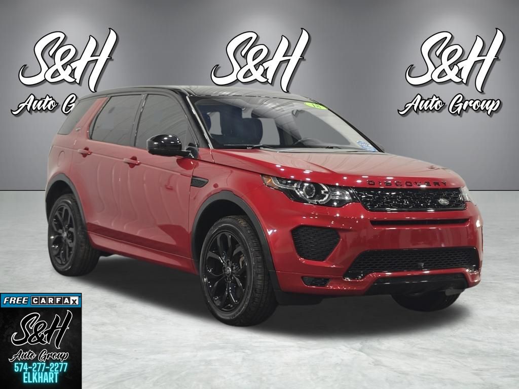 Firenze Red Metallic 2018 Land Rover Discovery Sport 286hp HSE Luxury AWD SUV / Crossover All-Wheel Drive 9-Speed Automatic