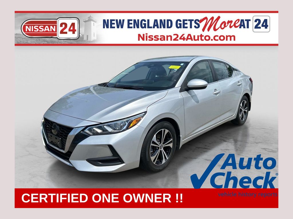 Brilliant Silver Metallic 2023 Nissan Sentra Sedan Front-Wheel Drive Continuously Variable Transmission