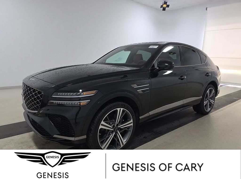 Vik Black 2025 Genesis GV80 Coupe 3.5T E-SC AWD Coupe All-Wheel Drive 8-Speed Automatic