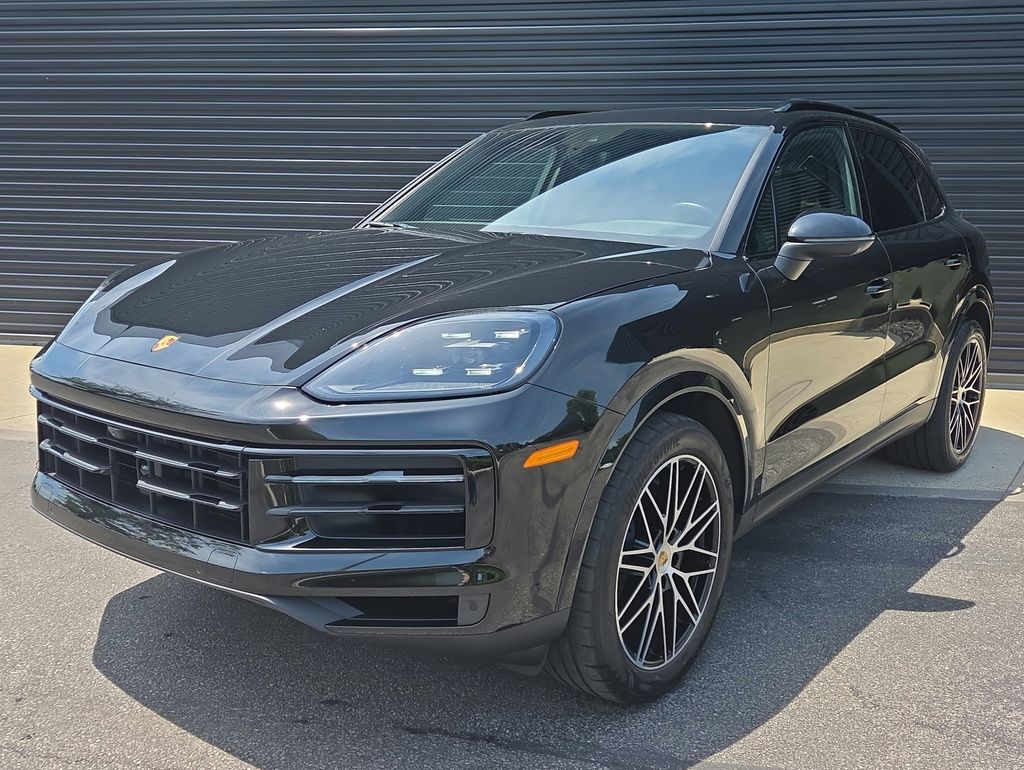 Chromite Black Metallic 2024 Porsche Cayenne AWD SUV / Crossover All-Wheel Drive 8-Speed Automatic