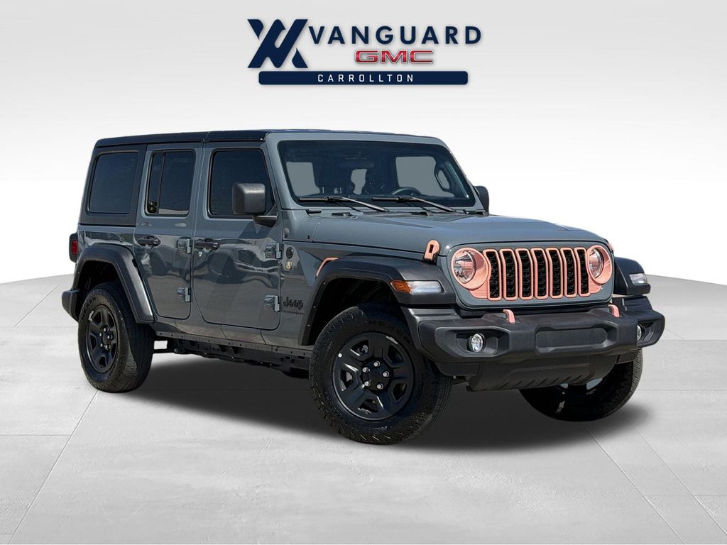 Anvil Clear Coat 2025 Jeep Wrangler SUV / Crossover Four-Wheel Drive 8-Speed Automatic