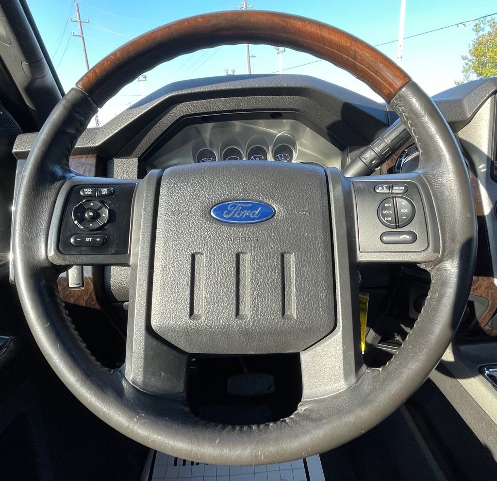 2015 Ford F-250SD Platinum White at Emmons Autoplex