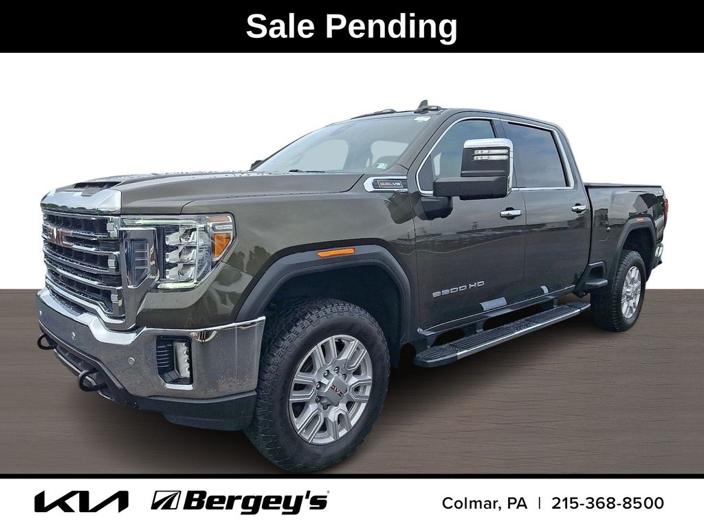 Forest Metallic 2022 GMC Sierra 2500HD Pickup Truck Four-Wheel Drive 6-Speed Automatic