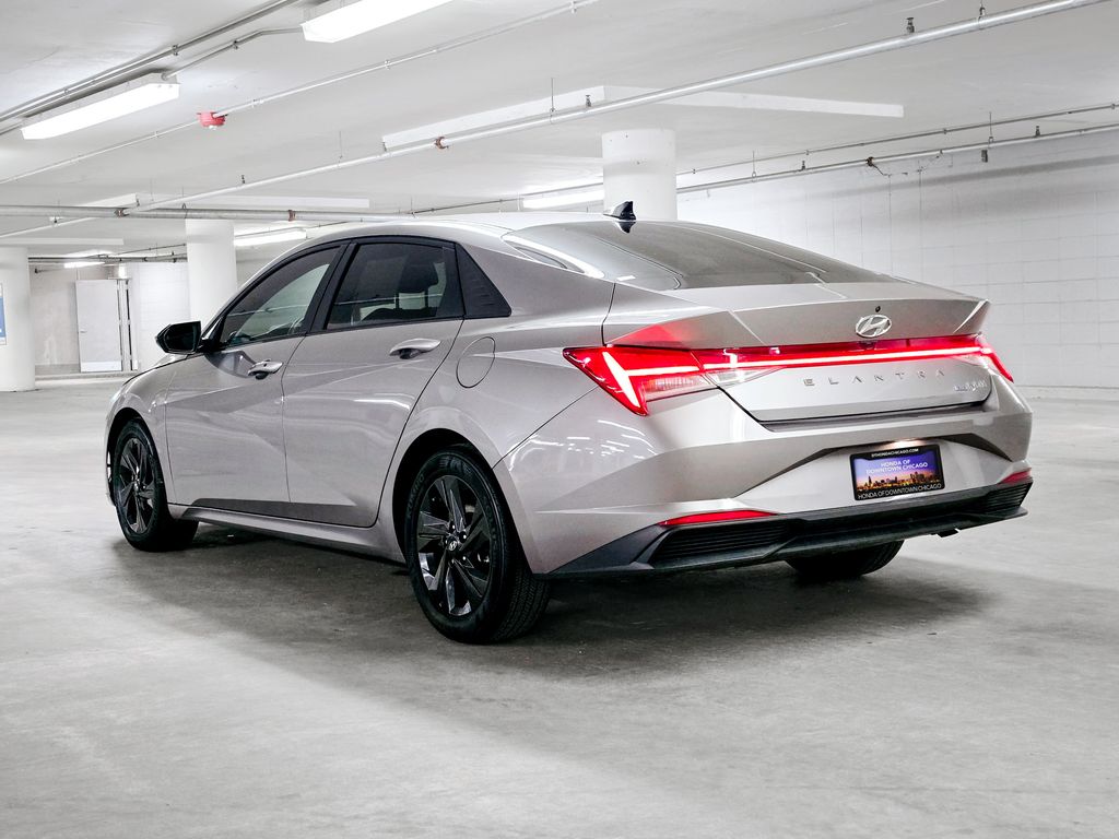 2021 Hyundai Elantra Hybrid Blue 5