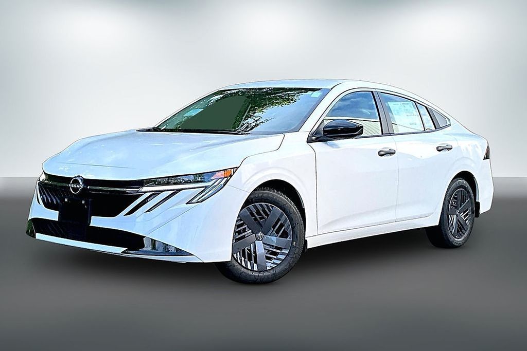 White (Fresh Powder) 2026 Nissan Sentra Sedan Front-Wheel Drive Continuously Variable Transmission