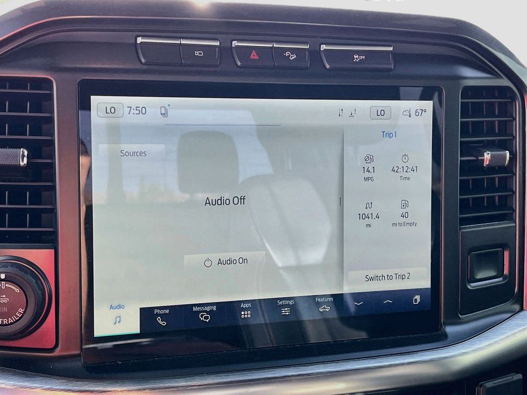 Used 2022 White Ford Lariat image 14