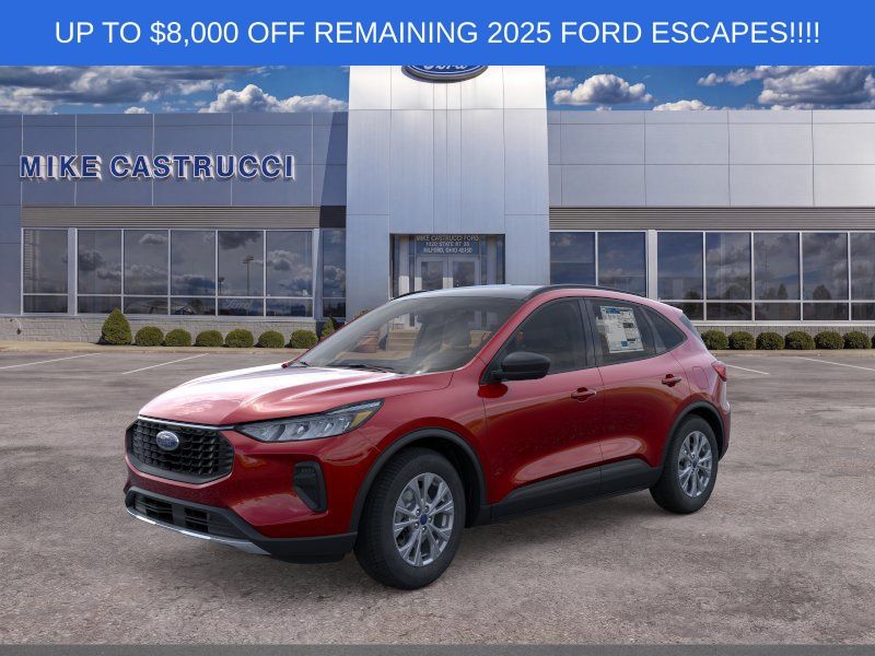 Red Metallic 2025 Ford Escape SUV / Crossover All-Wheel Drive 8-Speed Automatic
