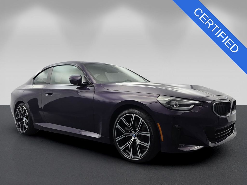 Thundernight Metallic 2024 BMW 2 Series Coupe Rear-Wheel Drive 8-Speed Automatic