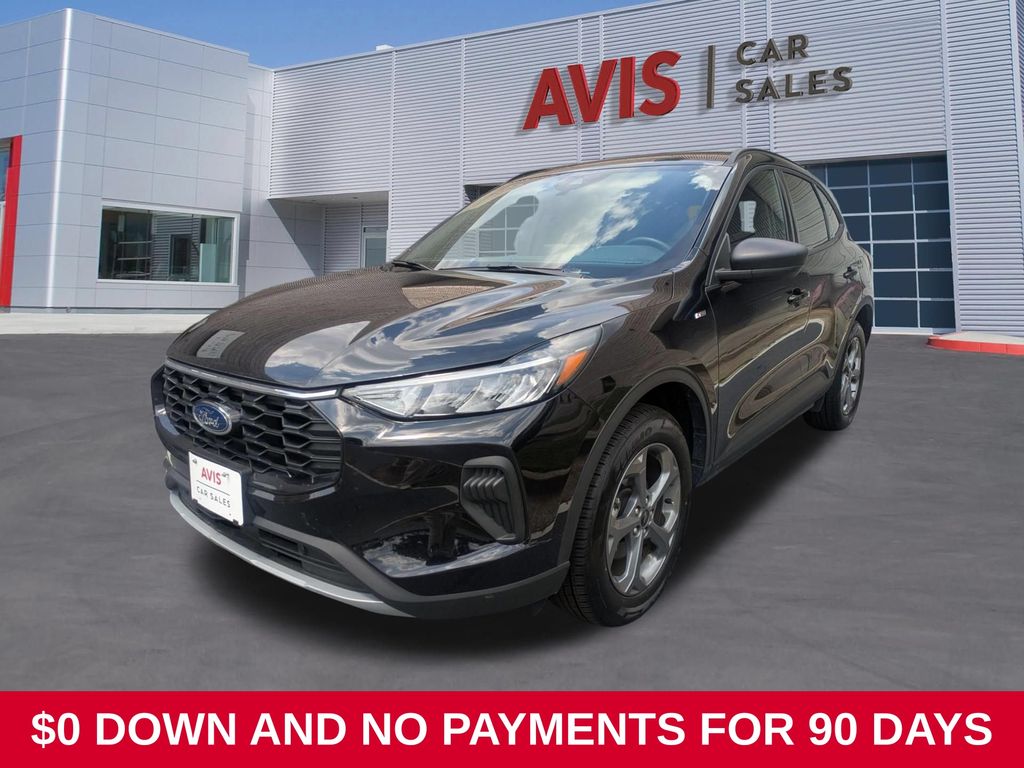 Black Metallic 2025 Ford Escape SUV / Crossover All-Wheel Drive 8-Speed Automatic
