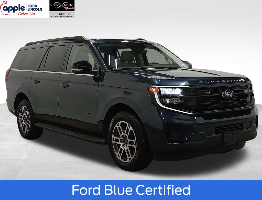 Blue Metallic 2025 Ford Expedition SUV / Crossover Four-Wheel Drive Automatic