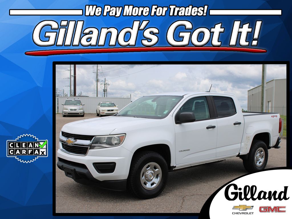 2017 Chevrolet Colorado Work Truck Crew Cab 4WD