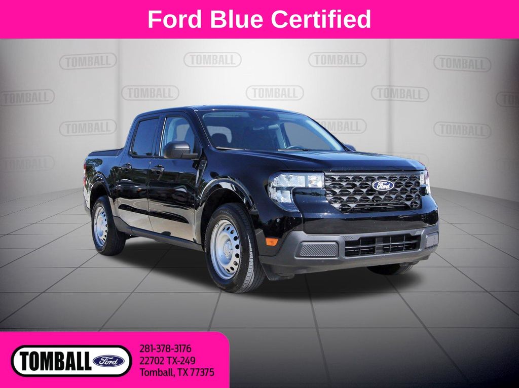 Shadow Black 2025 Ford Maverick Pickup Truck Front-Wheel Drive Continuously Variable Transmission