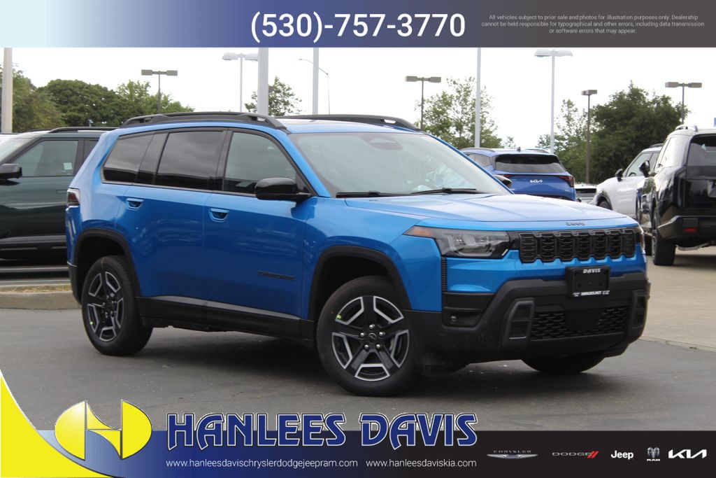 Hydro Blue Pearlcoat 2026 Jeep Cherokee Limited 4WD SUV / Crossover Four-Wheel Drive Continuously Variable Transmission