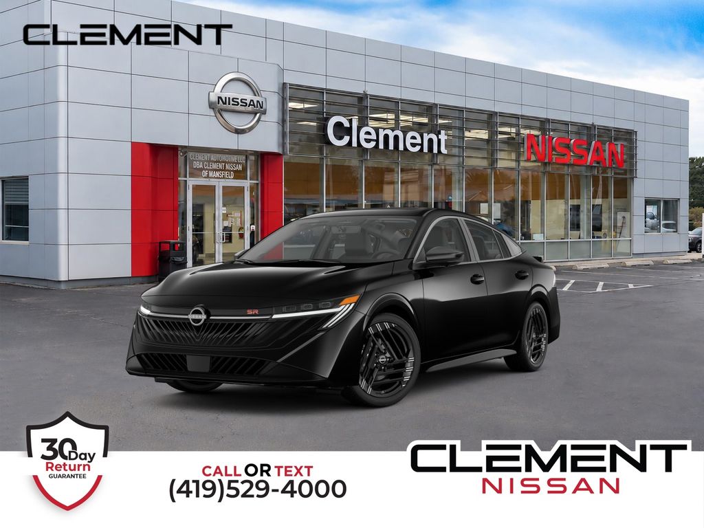 Super Black 2026 Nissan Sentra Sedan Front-Wheel Drive Continuously Variable Transmission