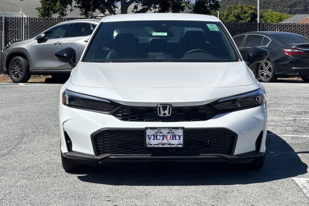 New 2026 Platinum White Pearl Honda Sport image 9