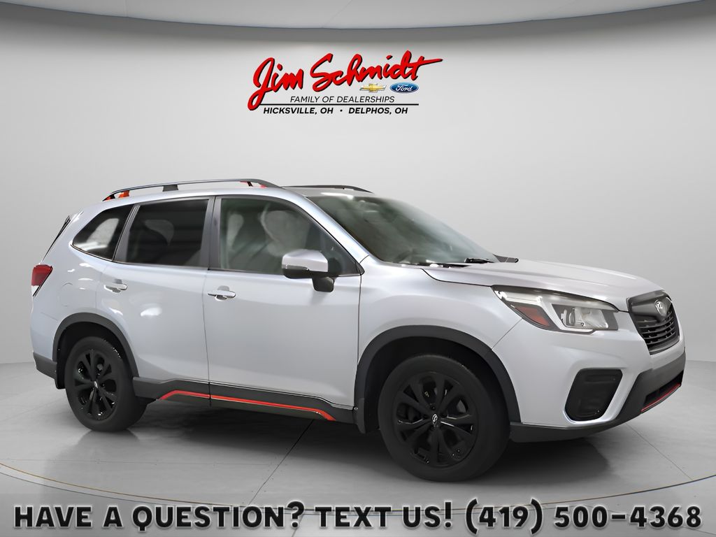 Ice Silver Metallic 2019 Subaru Forester SUV / Crossover All-Wheel Drive Continuously Variable Transmission