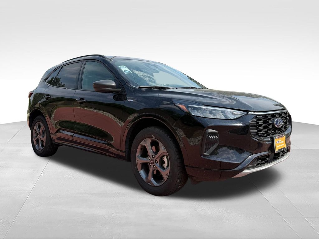 Black Metallic 2024 Ford Escape SUV / Crossover All-Wheel Drive 8-Speed Automatic