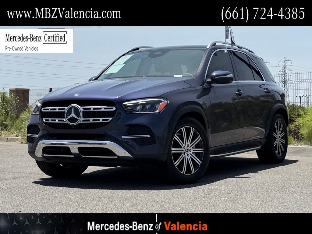 Twilight Blue Metallic 2025 Mercedes-Benz GLE SUV / Crossover Rear-Wheel Drive 9-Speed Automatic