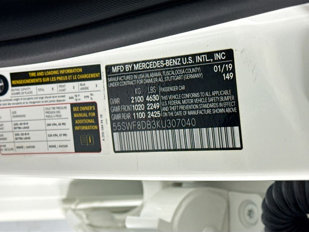 Used 2019 White Mercedes-Benz C 300 image 35