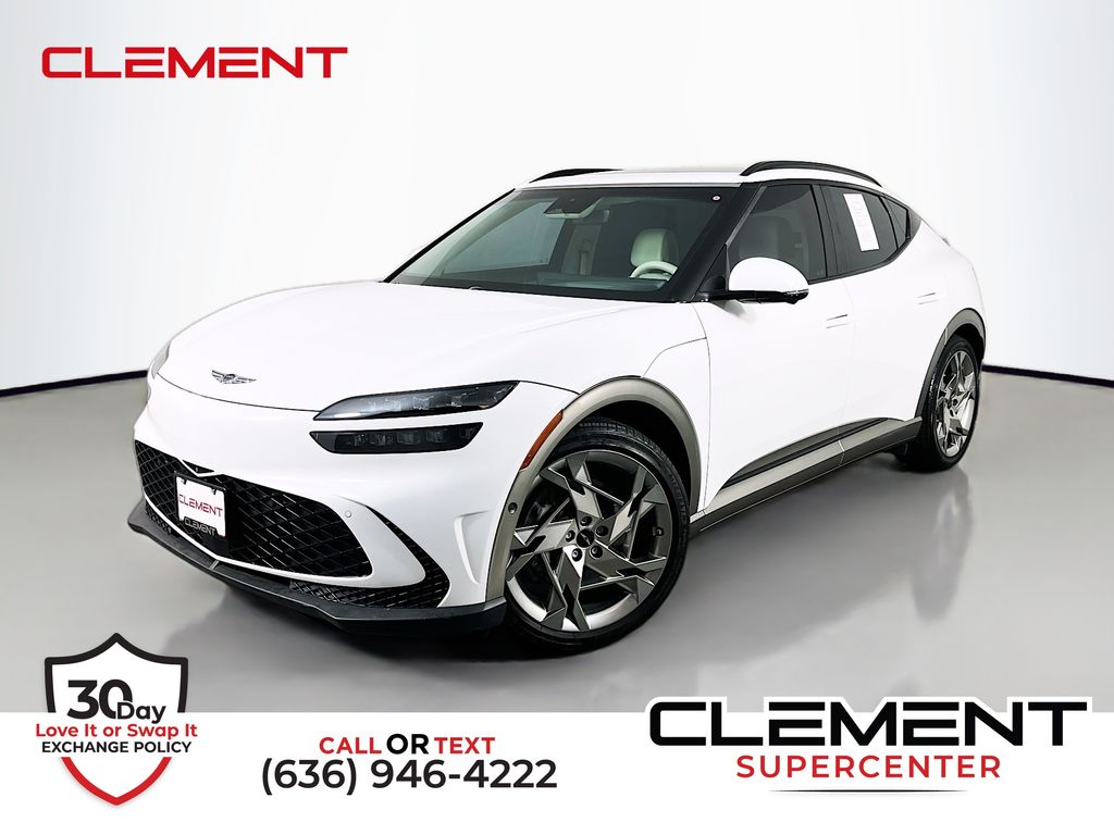 Alta White 2023 Genesis GV60 SUV / Crossover All-Wheel Drive 1-Speed Automatic