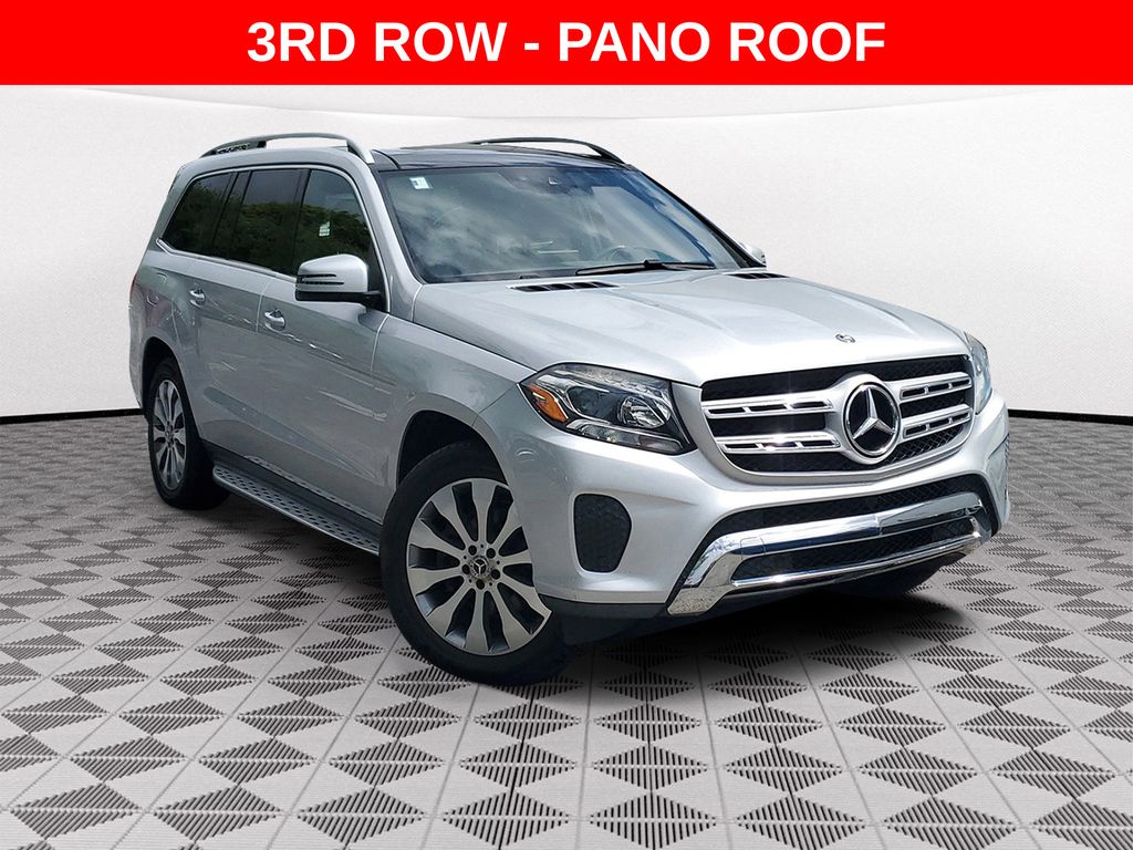 Silver 2019 Mercedes-Benz GLS SUV / Crossover All-Wheel Drive 9-Speed Automatic
