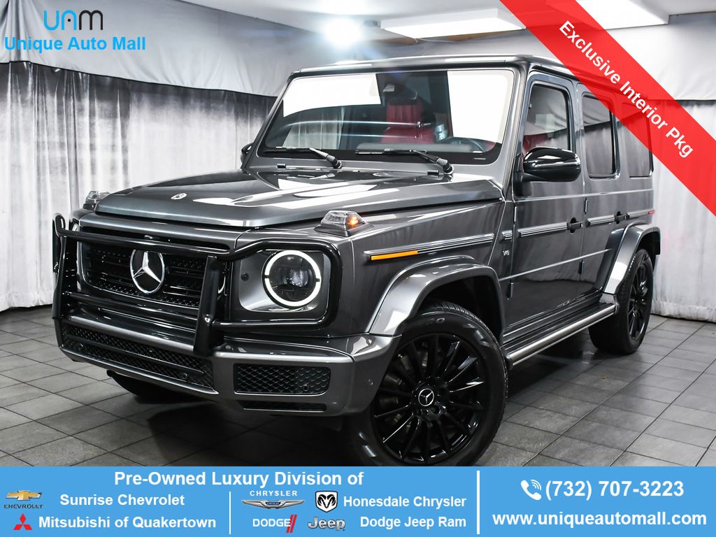 Gray (designo Graphite Metallic) 2021 Mercedes-Benz G-Class SUV / Crossover All-Wheel Drive 9-Speed Automatic