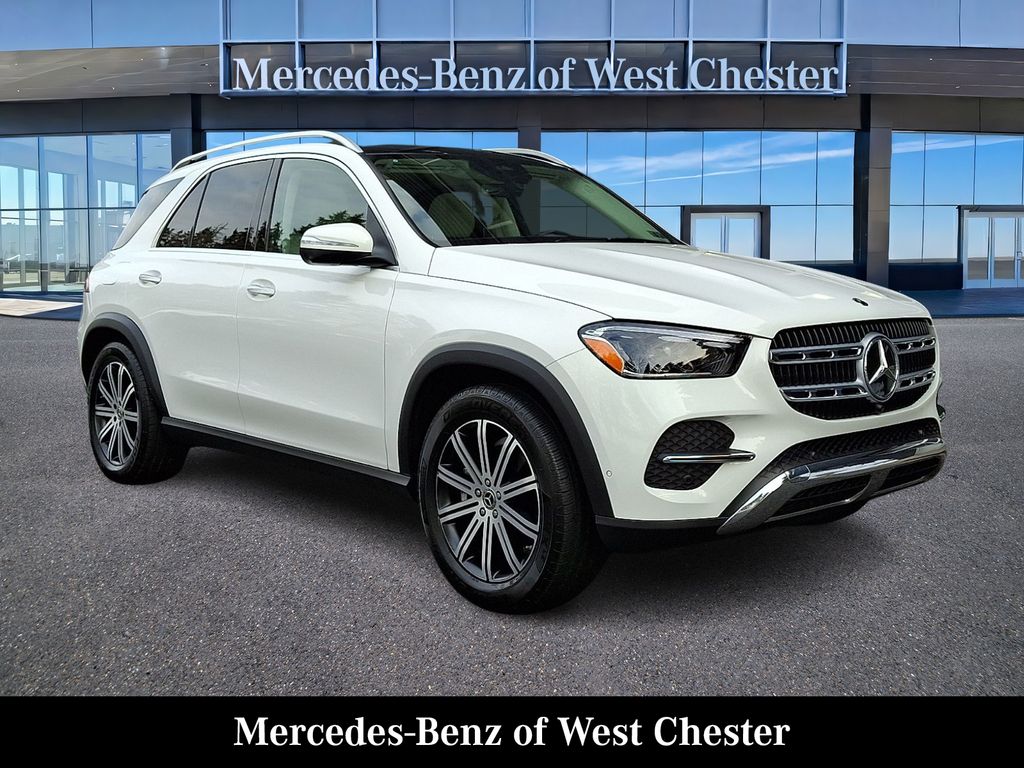 Polar White 2026 Mercedes-Benz GLE SUV / Crossover All-Wheel Drive 9-Speed Automatic