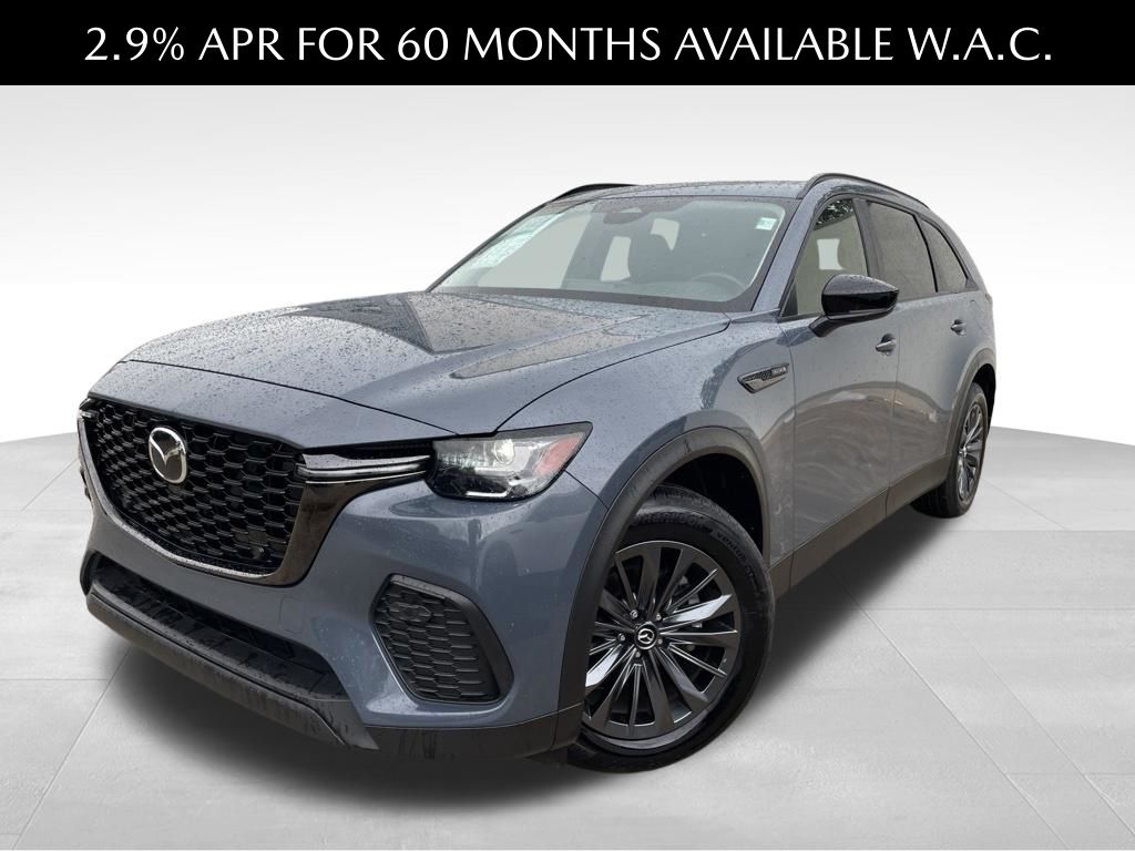 Polymetal Gray Metallic 2025 Mazda CX-70 SUV / Crossover All-Wheel Drive 8-Speed Automatic