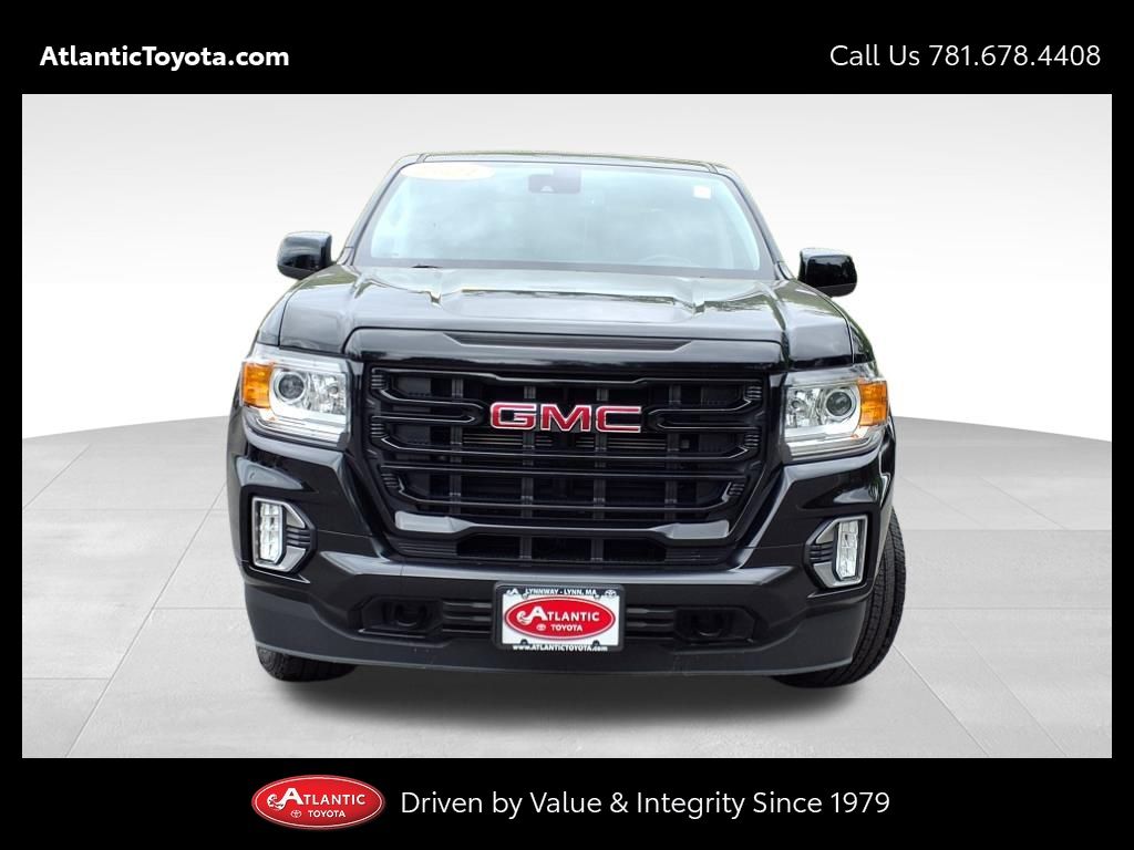 Used 2021 GMC Canyon Elevation with VIN 1GTG6CEN6M1229351 for sale in Lynn, MA
