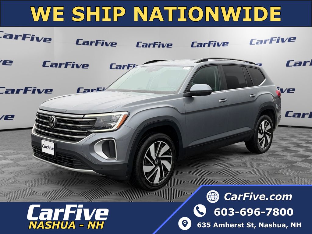 Gray 2024 Volkswagen Atlas SE 4Motion with Technology SUV / Crossover All-Wheel Drive 8-Speed Automatic
