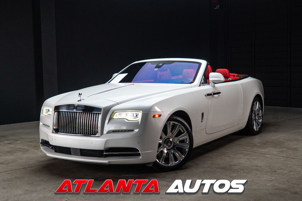 White 2016 Rolls-Royce Dawn Convertible Rear-Wheel Drive 8-Speed Automatic