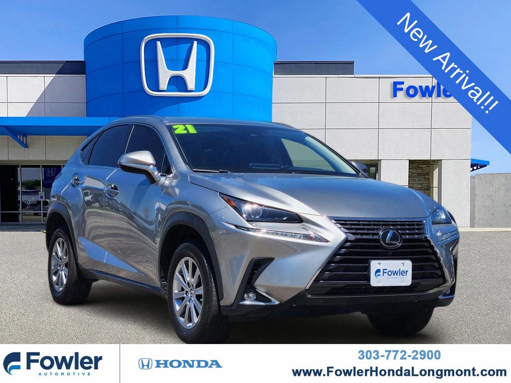 Silver 2021 Lexus NX 300 AWD SUV / Crossover All-Wheel Drive 6-Speed Automatic