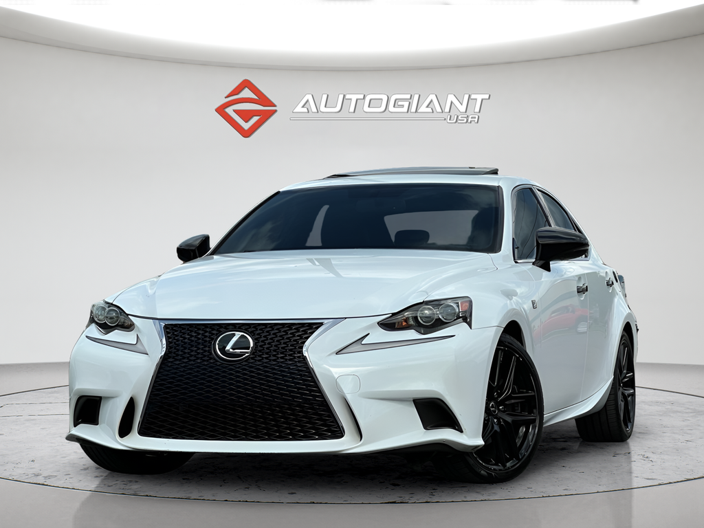 White 2015 Lexus IS 250 Crafted Line Sedan AWD Sedan All-Wheel Drive 6-Speed Automatic