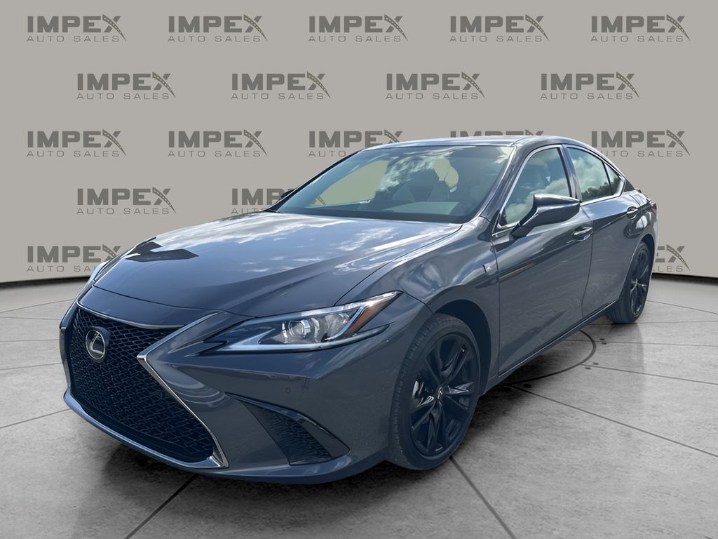 Gray 2022 Lexus ES 350 F Sport FWD Sedan Front-Wheel Drive 8-Speed Automatic
