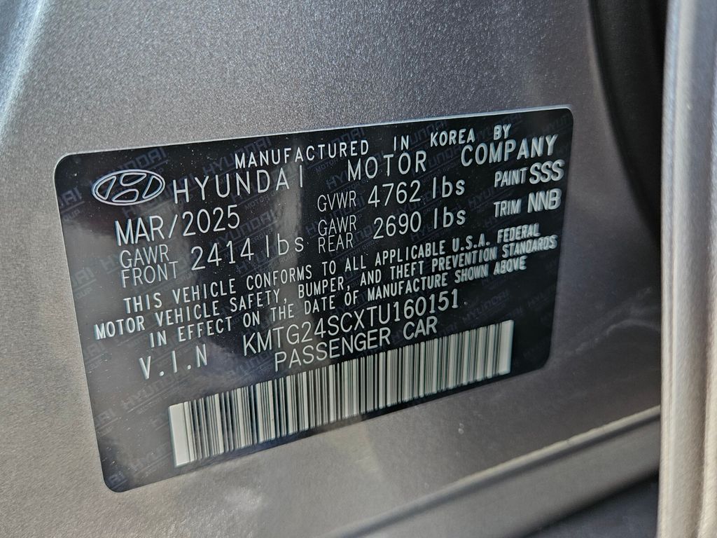 New 2026 Silver Genesis 2.5T Prestige image 19