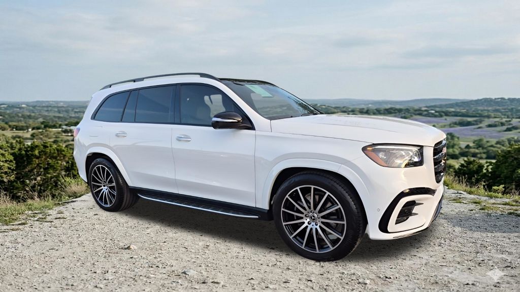 Polar White 2026 Mercedes-Benz GLS 580 4MATIC SUV / Crossover All-Wheel Drive 9-Speed Automatic