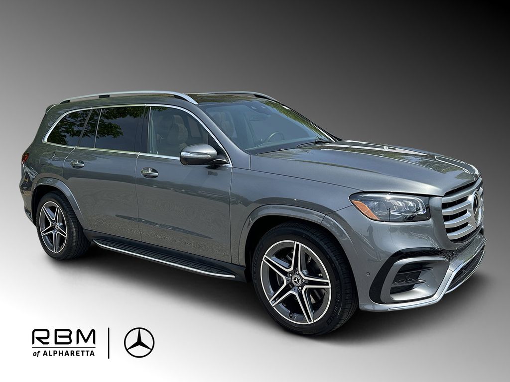 Gray 2025 Mercedes-Benz GLS 450 4MATIC SUV / Crossover All-Wheel Drive 9-Speed Automatic