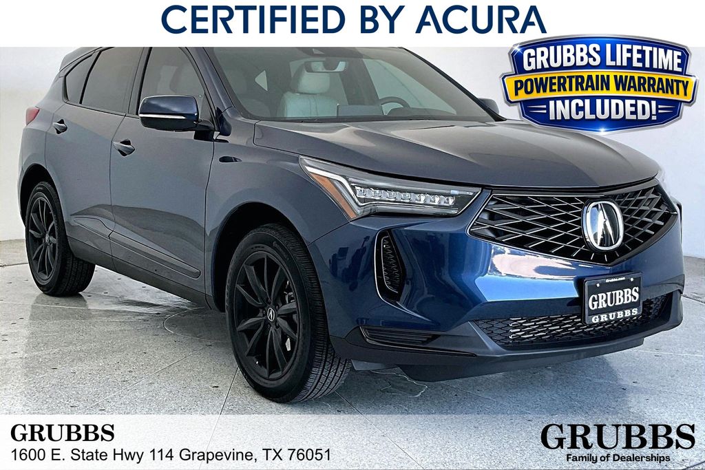Canyon River Blue Metallic 2025 Acura RDX SUV / Crossover All-Wheel Drive Automatic